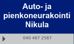 Auto- ja pienkoneurakointi Nikula logo